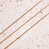 SP130R1/2 Snake Chain jewelry accessories Metal pendant chain Copper Chain Small thin chain details Picture
